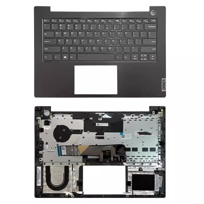 Keyboard Lenovo K4e-IML E4-IIL V340-14IML 2019 palmrest US gray Keyboard Lenovo K4e-IML E4-IIL V340-14IML 2019 palmrest US gray