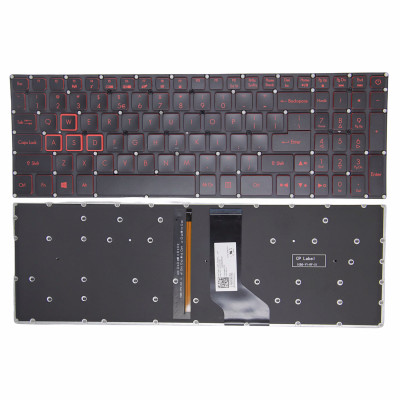 Acer AN515-51 AN515-52 AN515-53 AN515-41 AN515-42 N16C7 N17C1 N16W3 VX5 591 28pin red backlit US keyboard