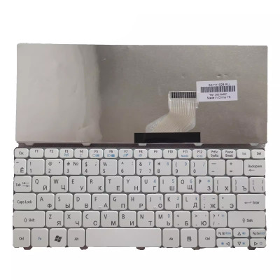 Acer D255 D256 D257 D260 D270 D271 N55C ZH9 ZE6 E35 white Russian RU keyboard Acer D255 D256 D257 D260 D270 D271 N55C ZH9 ZE6 E35 white Russian RU keyboard