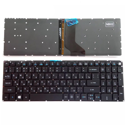 Acer E5-573 A315-53 A315-52 -512 N17C4 A615-51 backlit Russian RU keyboard Acer E5-573 A315-53 A315-52 -512 N17C4 A615-51 backlit Russian RU keyboard
