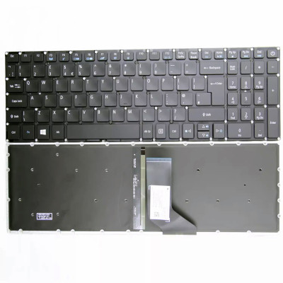 Acer E5 573G 553 523 522G 576 A315-53 V3-574G F5-572 E5-573 backlit UK keyboard Acer E5 573G 553 523 522G 576 A315-53 V3-574G F5-572 E5-573 backlit UK keyboard