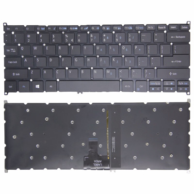 Keyboard Acer R5-471 R5-471T R5-431 SWIFT 5 backlit US