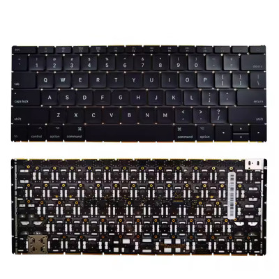 Keyboard APPLE macbook A1534 2017 backlit US