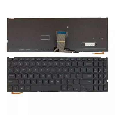 Keyboard Asus 15 X509 M509 Y5200F Y5000F Y5200FB black backlit US