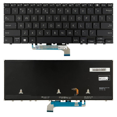 Asus ExpertBook P3350c5, P3350CB, black backlit US keyboard