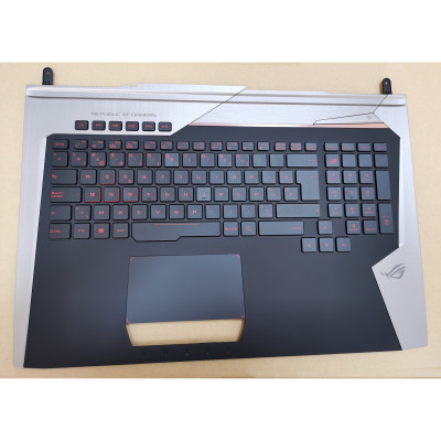 Keyboard Asus G752 G752VM G752VS backlit Belgian BE palmrest