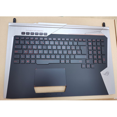 Keyboard Asus G752 G752VM G752VS backlit Swiss SW palmrest