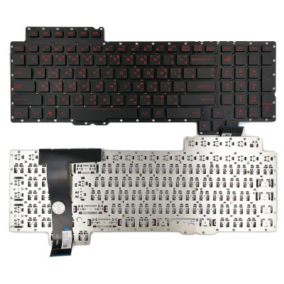 Keyboard Asus G752 S6700 S6820 G752V G752VS GFX72V red backlit Thai TI TA