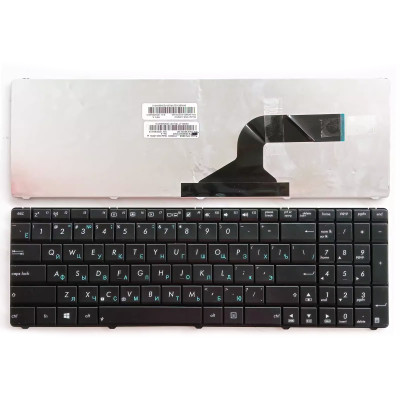 Asus K52 N53S A53S X53S X54H X55V K55D K54H K53S G73 G60 Russian RU keyboard Asus K52 N53S A53S X53S X54H X55V K55D K54H K53S G73 G60 Russian RU keyboard