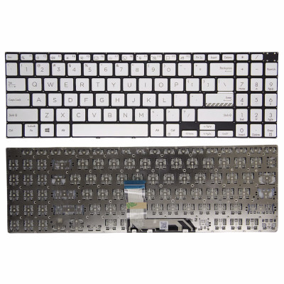 Keyboard Asus M3500 M6500 K6500 K3500 K3502 X3500 silver US