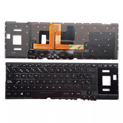 Asus ROG GX501 GX531 GM531 backlit Spanish SP keyboard