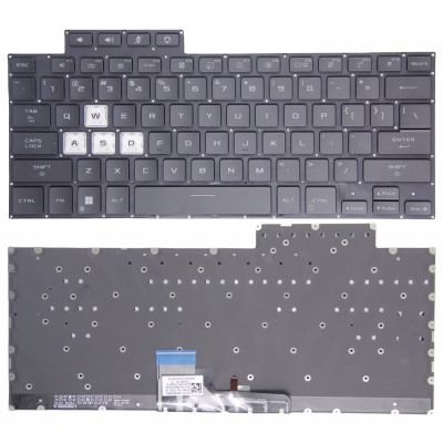 Keyboard Asus FX516 FX516P FX516PR FX516PM FA516 black backlit US