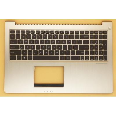 Keyboard Asus UX51 UX51VZ silver gold backlit US palmrest