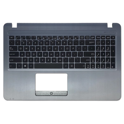 Keyboard Asus X540 R540 A540 VM592 VM520U gray US palmrest