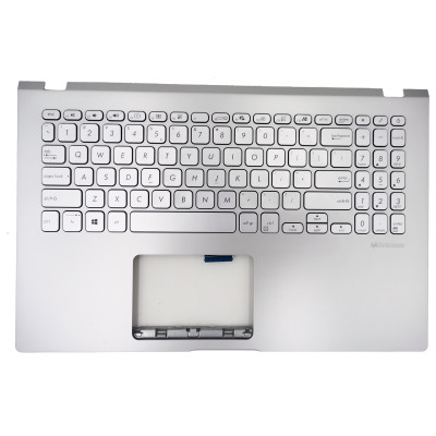 Keyboard Asus X509 K509F K509U X509U silver US palmrest