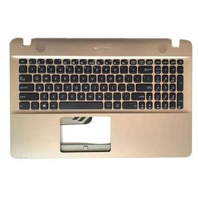 Keyboard Asus X541 X541U X541S R541U X541L gold US palmrest