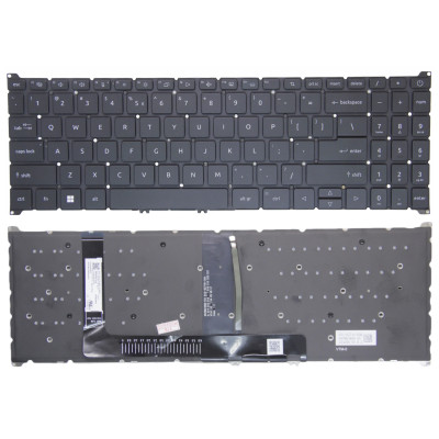 Keyboard Acer A315-55 A315-56 A315-57 black backlit US