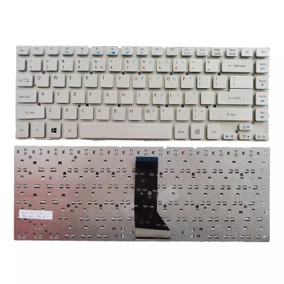 Keyboard Acer ES1-511 ES1-520 ES1-521 ES1-522 white US