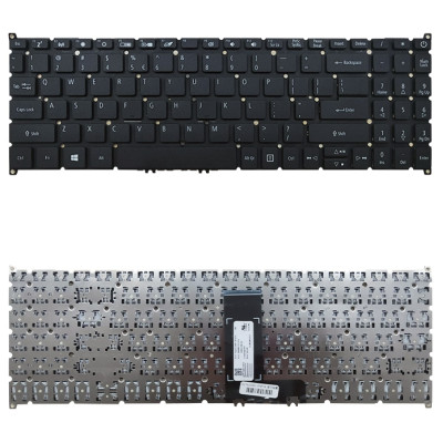 Keyboard Acer Aspire S50-51 S50-53 black US white Function keys