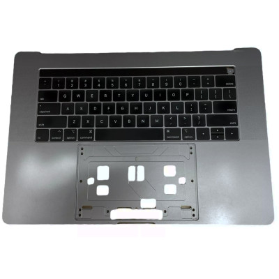 Keyboard MacBook A1990 2018 2019 backlit US palmrest Space Gray