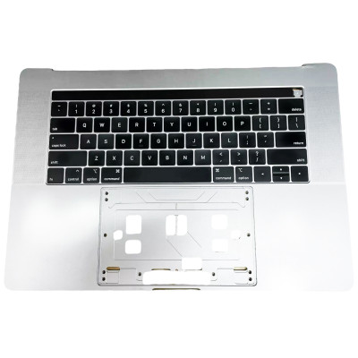 Keyboard MacBook A1990 2018 2019 backlit US palmrest Space Silver