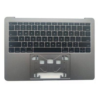 Keyboard MacBook A1708 2016 2017 backlit US palmrest Space Gray