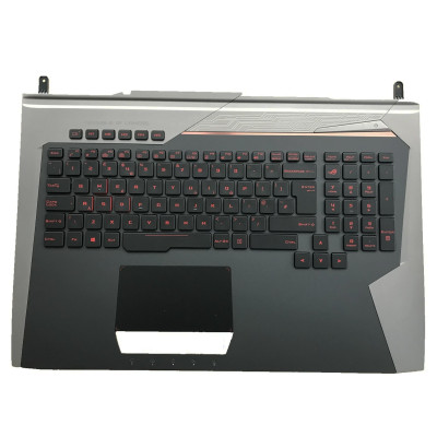Asus G752, G752V, G752VT, G752VY, G752VS, G752VM, G752VSK, backlit UK keyboard palmrest