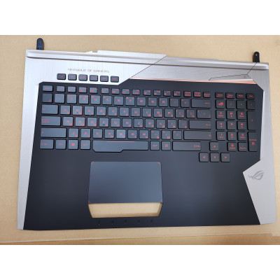 Keyboard Asus G752 G752VM G752VS backlit Russian RU UA palmrest Keyboard Asus G752 G752VM G752VS backlit Russian RU UA palmrest