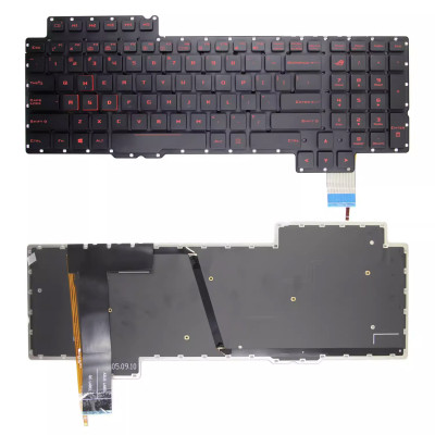 Keyboard Asus G752 S6700 S6820 G752V G752VS GFX72V red backlit US