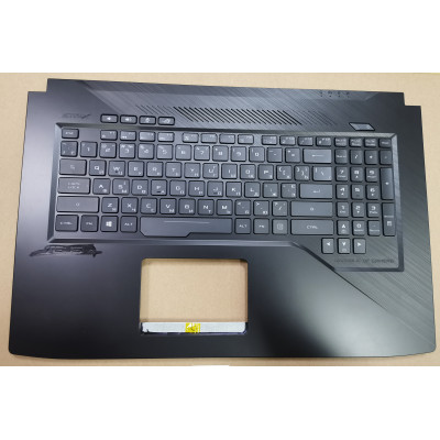 Keyboard Asus GL703GE RGB backlit Russian RU UA palmrest