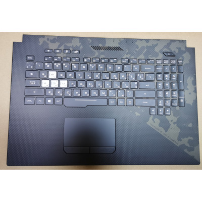 Keyboard Asus GL704GV RGB backlit Russian RU UA palmrest