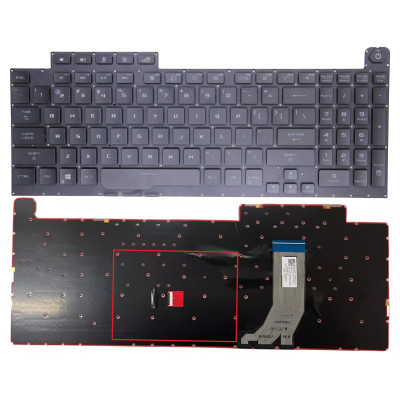 Keyboard Asus G731 G732 S7D G712L G712V RGB backlit US