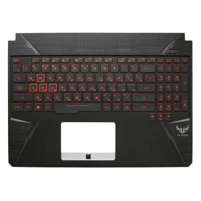 Asus TUF Gaming FX505GE red backlit Russian RU keyboard palmrest