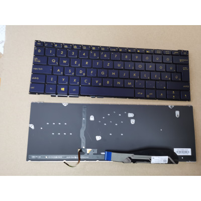Asus UX390 UX390UA blue backlit Hungarian HU keyboard ASM16B96HUJ528 Asus UX390 UX390UA blue backlit Hungarian HU keyboard ASM16B96HUJ528
