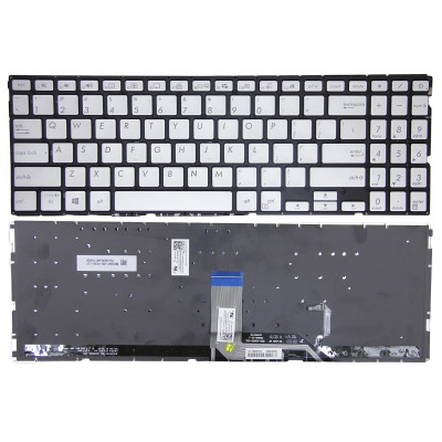Keyboard Asus X531 S5500 S532F silver backlit US