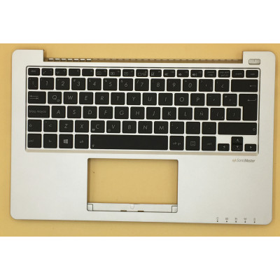 Asus X201, X201E, S200, S200E, x202e, Latin LA keyboard palmrest, 90NB00L2-R31LA0