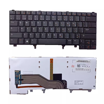 Dell E6420 E5420 E5430 E6220 E6320 E6330 E6420 E6430 backlit Canadian French CF keyboard Dell E6420 E5420 E5430 E6220 E6320 E6330 E6420 E6430 backlit Canadian French CF keyboard