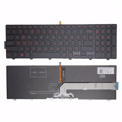 Keyboard Dell INSPRON 15-5000 5551 5558 5542 5543 5545 5547 5548 red backlit US original Keyboard Dell INSPRON 15-5000 5551 5558 5542 5543 5545 5547 5548 red backlit US original