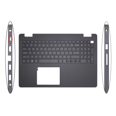 Keyboard Dell Inspiron 15 3500 3501 3505 US Palmrest 0JHW9R