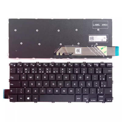 Dell Latitude 3400 3310 3390 7386 7586 7380 7588 Brazilian BR keyboard Dell Latitude 3400 3310 3390 7386 7586 7380 7588 Brazilian BR keyboard