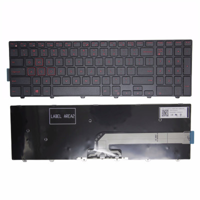 Dell Inspiron 15 P26F P39F P40F P47F P60G 3576 3578 P57F 3567 3565 red US keyboard Dell Inspiron 15 P26F P39F P40F P47F P60G 3576 3578 P57F 3567 3565 red US keyboard