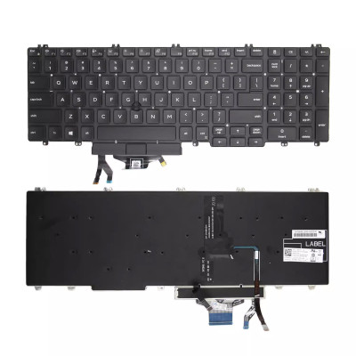 Dell Precision 3500 3501 3540 3541 3550 Latitude 5500 5501 5510 5511 with trackpoint backlit US keyboard