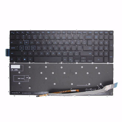 Dell 3581 3582 3583 5581 5582 5583 3572 3578 7577 5565 blue backlit US keyboard Dell 3581 3582 3583 5581 5582 5583 3572 3578 7577 5565 blue backlit US keyboard