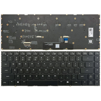 Dell Alienware M16 R1, M16 R2, Series RGB backlit US keyboard Mechanical