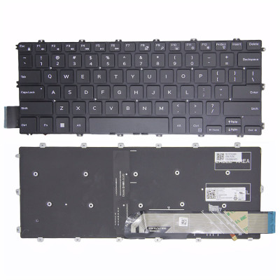 Dell Latitude 3400 3310 3390 5481 P92G P91G P76F 7586 backlit US keyboard original