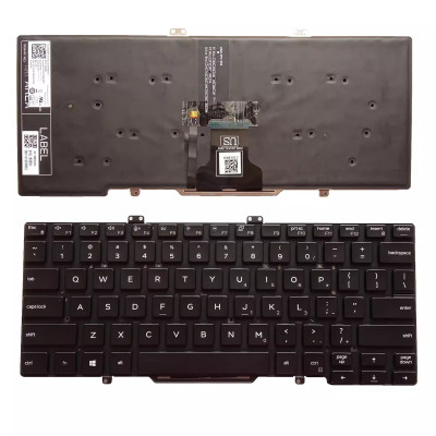 Keyboard Dell Latitude E7400 backlit US