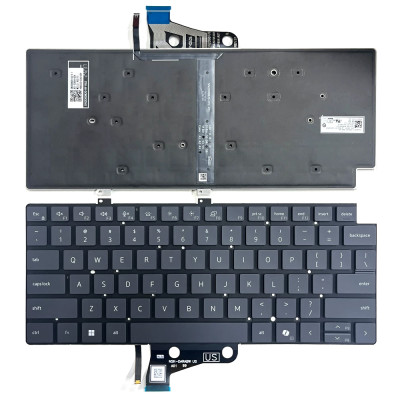 Dell Pro Max 14 MC14250 MC14255 P196G backlit US keyboard