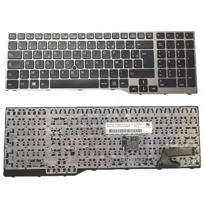 Fujistu E753 E754 E756 E554 E556 H730 H760 H770 French FR keyboard