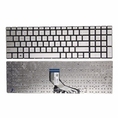 Keyboard HP ZHAN 99 G1 G4 TPN-C134 Q284 ZBOOK 15V G5 silver US