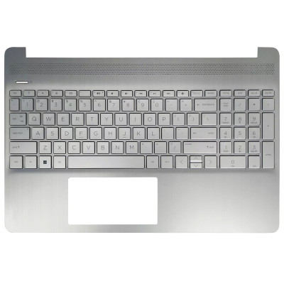 Keyboard HP 15-EF 15-DY 15s-EQ 15s-FQ US palmrest silver